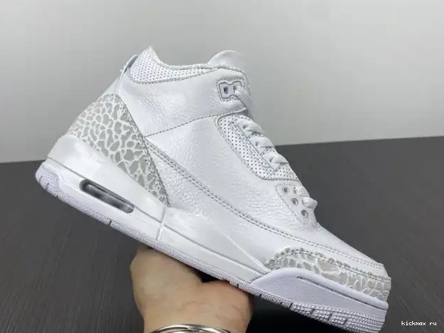 Rep Retro PS Air White' 'Triple 3 Jordan 429487-111 0620